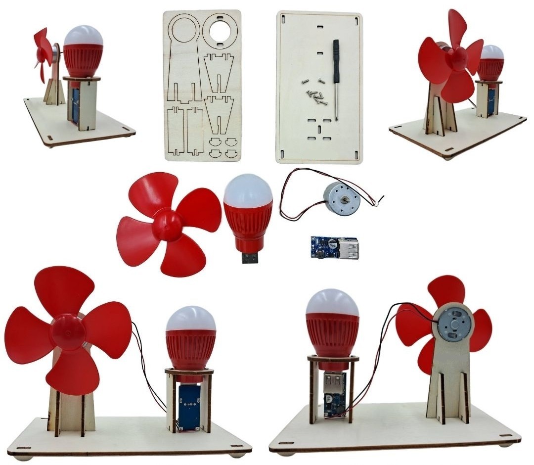 DIY Wooden Wind Turbine