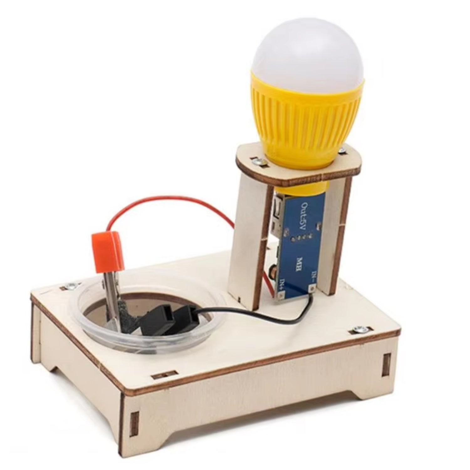 Salt Water Power Lamp